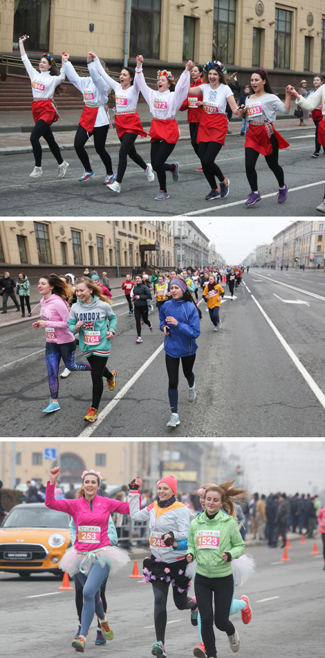 Жаночы забег Beauty Run у Мінску