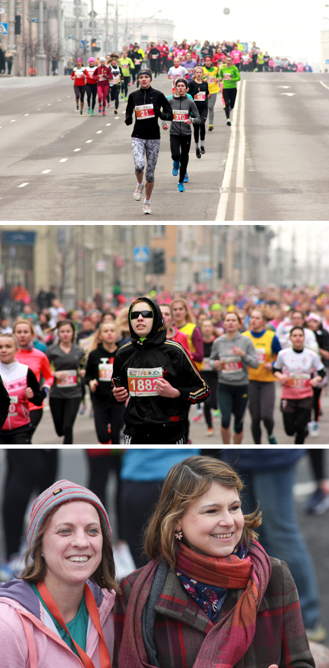 Жаночы забег Beauty Run у Мінску