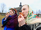 Spring festival in skansen museum