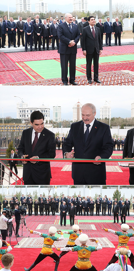 Opening ceremony of the Belarusian embassy in Turkmenistan