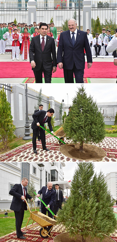 Opening ceremony of the Belarusian embassy in Turkmenistan