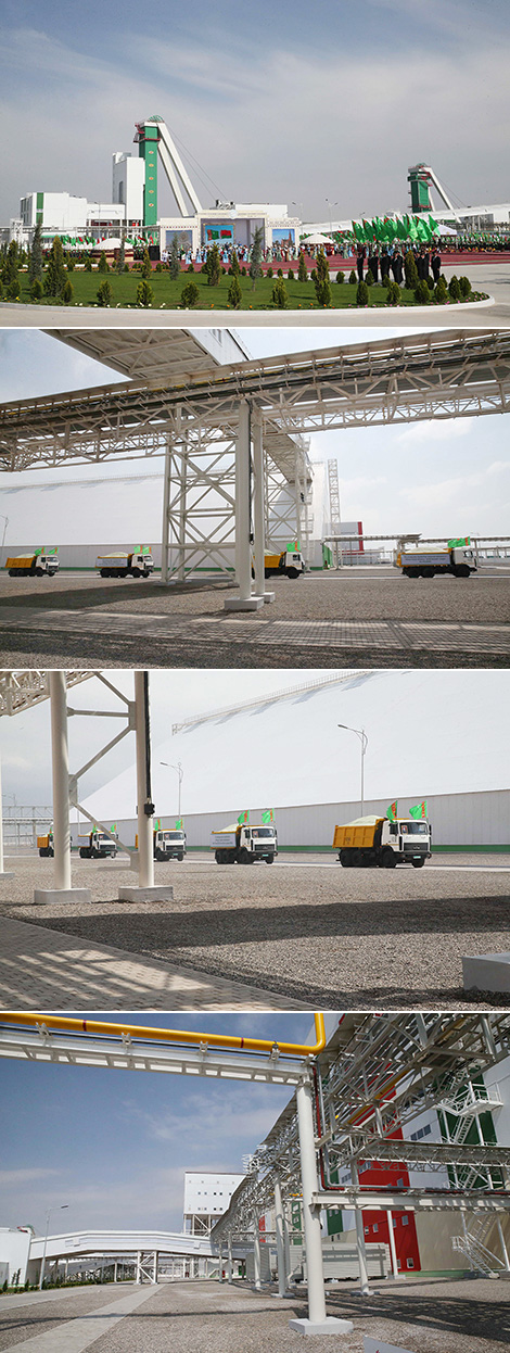 Garlyk mining and processing factory officially inaugurated