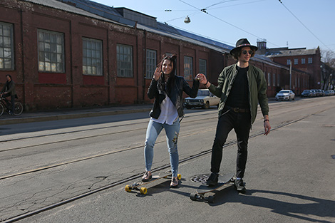 Belarusian music band NAVIBAND makes a video greeting for Eurovision 2017