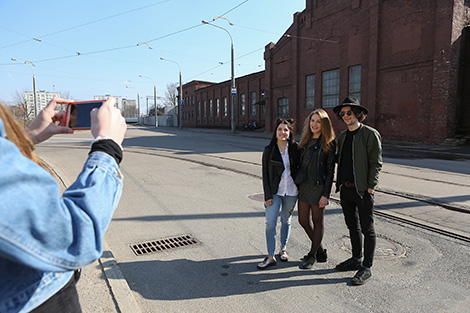 Belarusian music band NAVIBAND makes a video greeting for Eurovision 2017