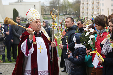 Вербная нядзеля ў Беларусі 