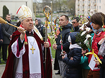 Вербная нядзеля ў Беларусі