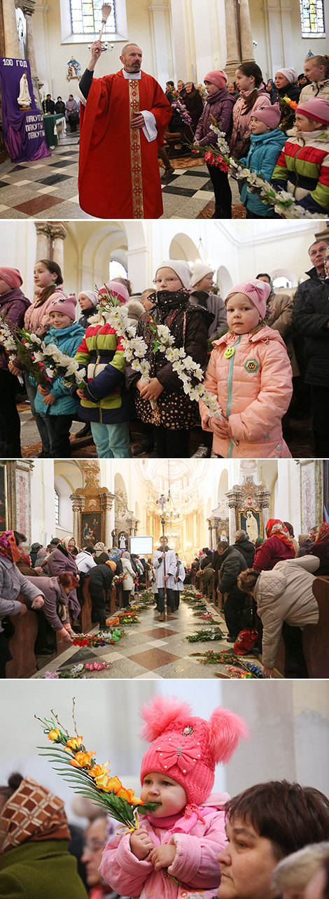 Вербная нядзеля ў Гальшанах