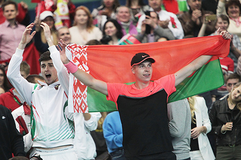 Belarus beat Austria in Davis Cup second round