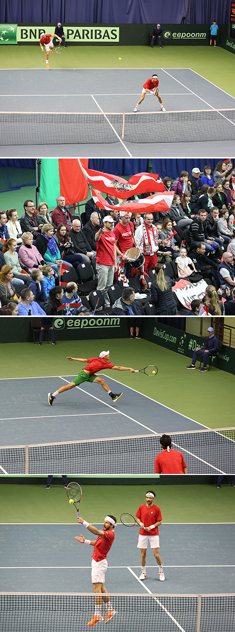 Davis Cup: Max Mirnyi and Yaroslav Shilo lose to Julian Knowle and Jurgen Melzer