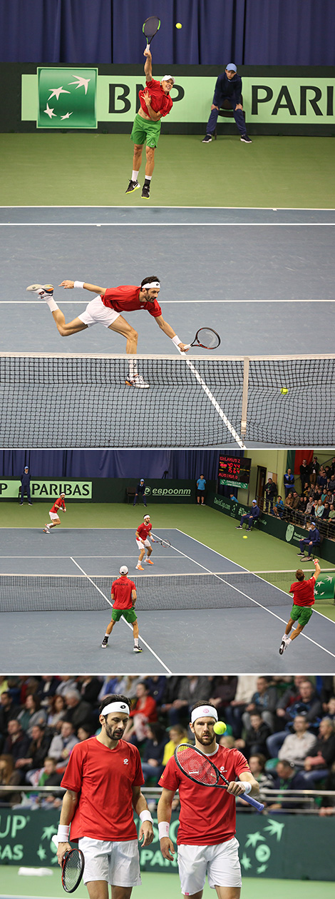 Davis Cup: Max Mirnyi and Yaroslav Shilo lose to Julian Knowle and Jurgen Melzer