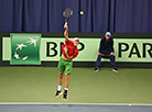 Davis Cup: Max Mirnyi and Yaroslav Shilo lose to Julian Knowle and Jurgen Melzer