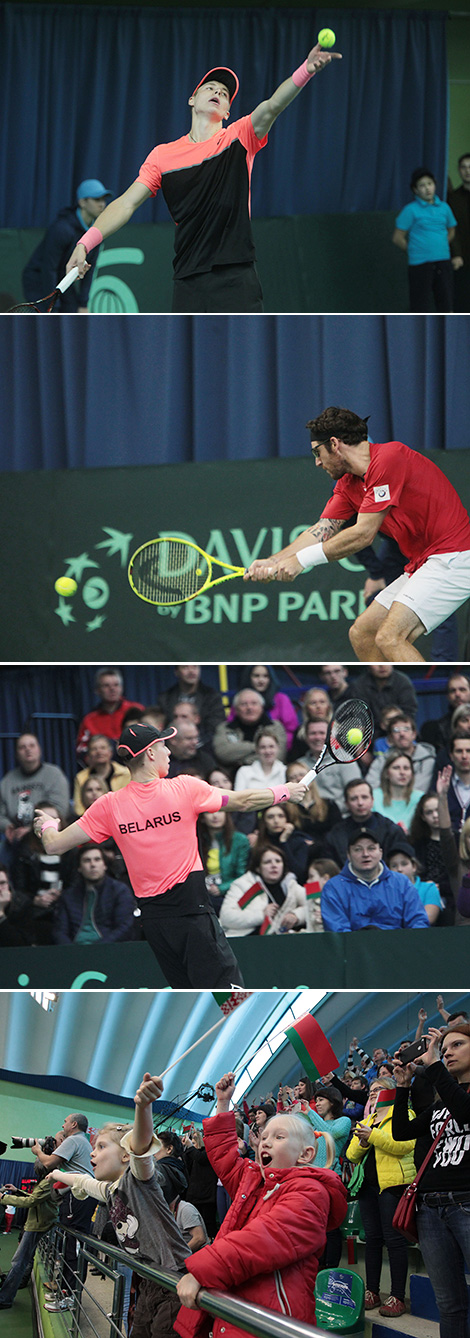 Ilya Ivashko secures victory for Belarus in Davis Cup rubber vs Austria