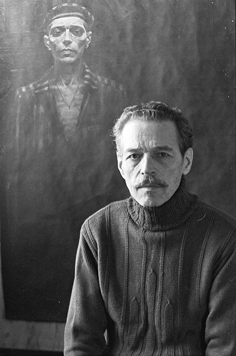 Народный художник Беларуси и СССР Михаил Савицкий, 26 февраля 1985 года