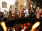 Easter service in the Archcathedral Holy Name of the Blessed Virgin Mary