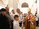 Easter service in the Archcathedral Holy Name of the Blessed Virgin Mary
