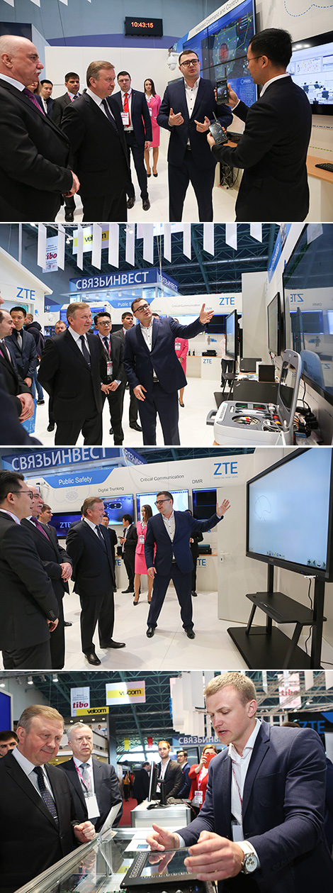Prime Minister of Belarus Andrei Kobyakov visits TIBO 2017