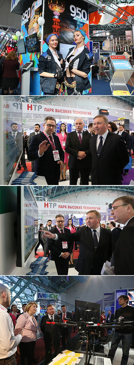 Prime Minister of Belarus Andrei Kobyakov visits TIBO 2017