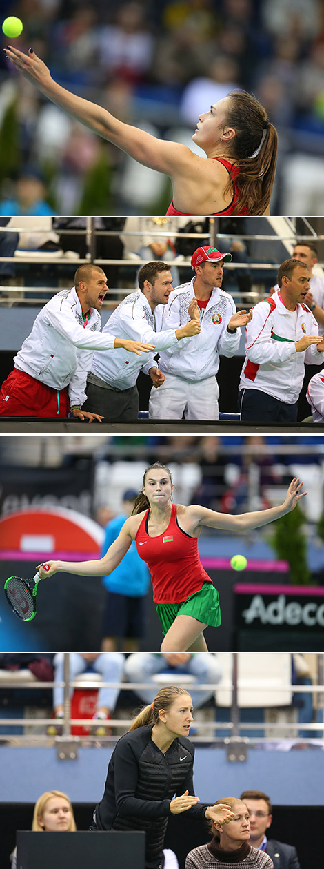 Arina Sobolenko beat Viktorija Golubic 6-3, 2-6, 6-4