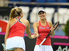 Martina Hingis and Belinda Bencic