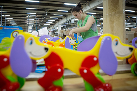 Production of toys at Polesie enterprise