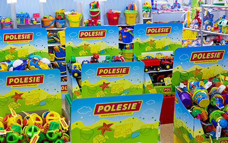 Belarusian-made toys Polesie