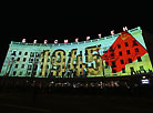 3D show in Victory Square in Minsk
