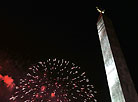 Festive salute in Minsk