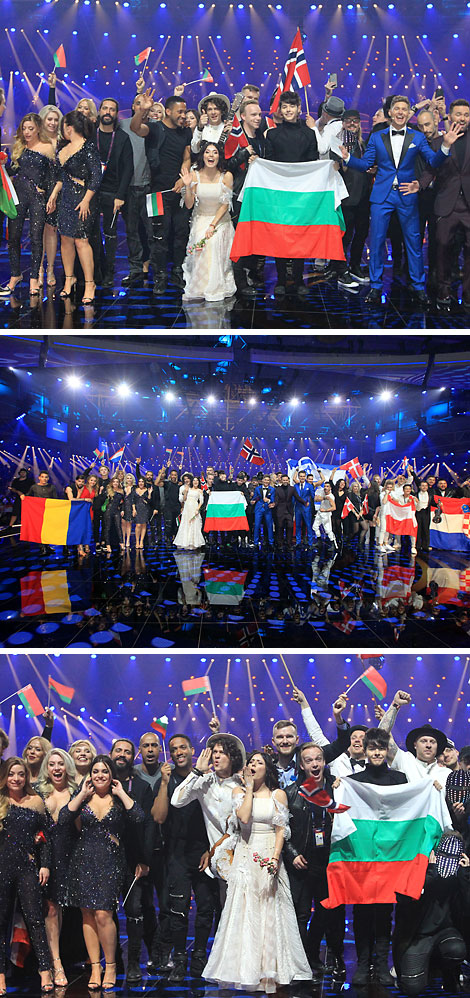 Ten qualifiers of the second Eurovision 2017 semi-final