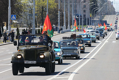 International exhibition of retro and classic cars Retro Minsk 2017