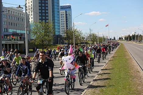 International VIVA, Bike carnival-parade in Minsk