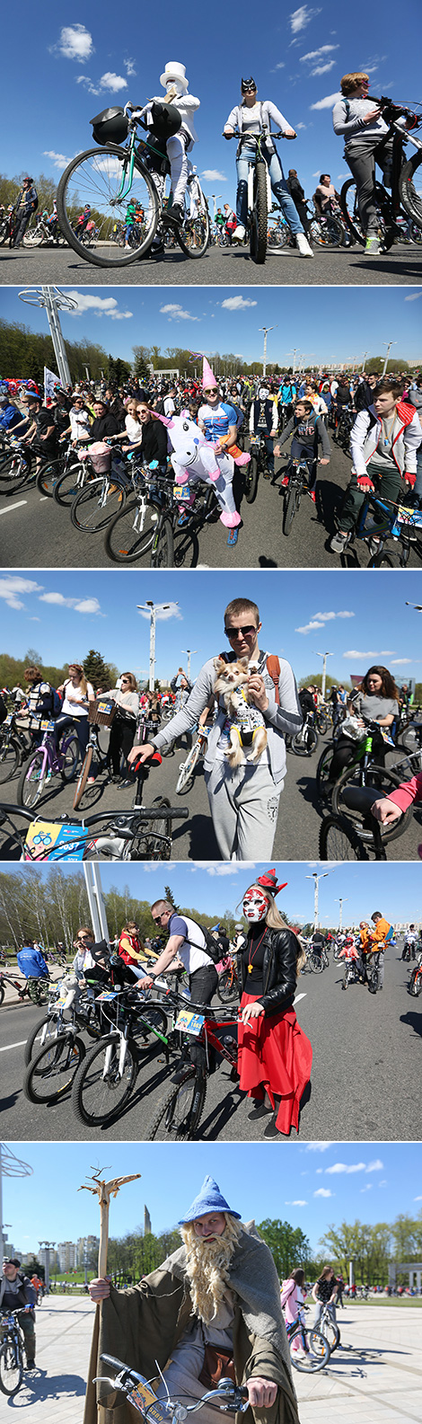 International VIVA, Bike carnival-parade in Minsk