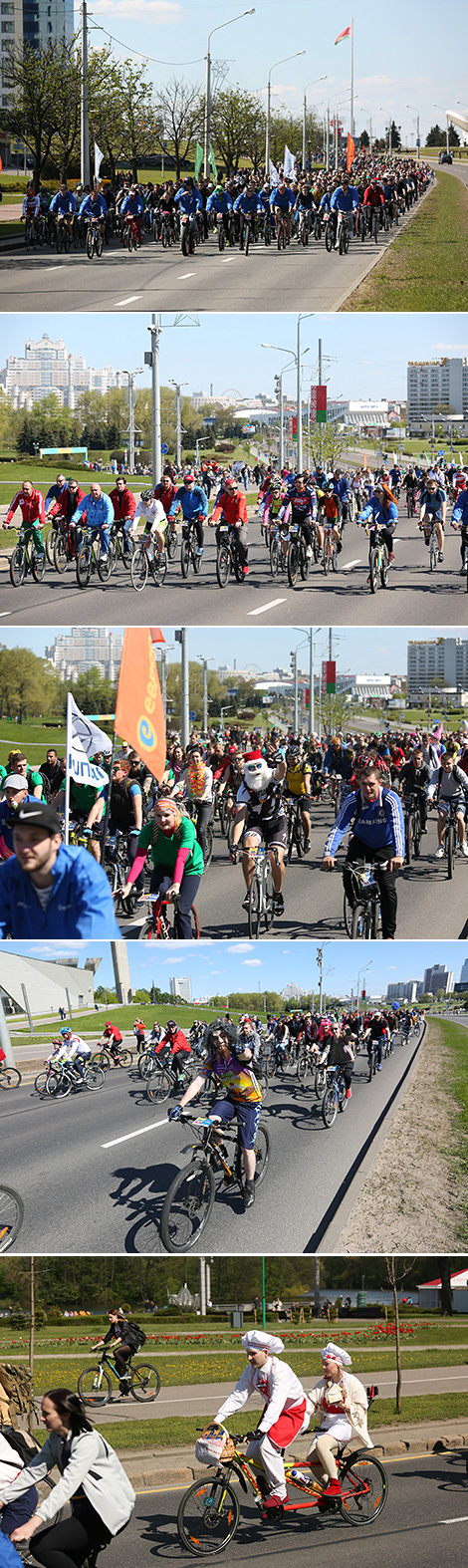 International VIVA, Bike carnival-parade in Minsk