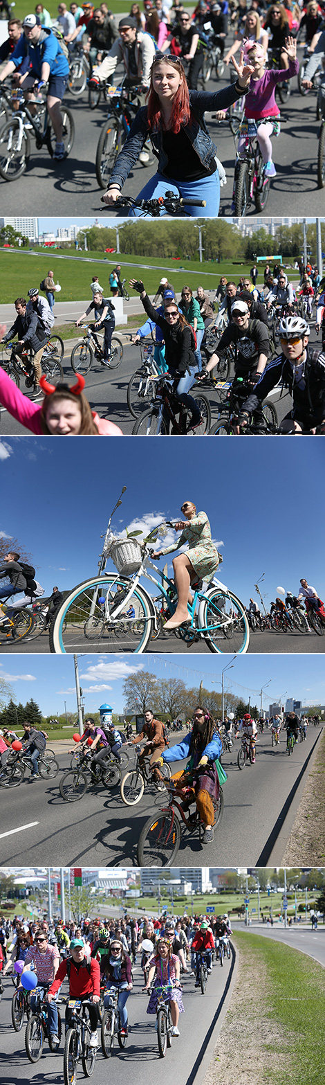 International VIVA, Bike carnival-parade in Minsk