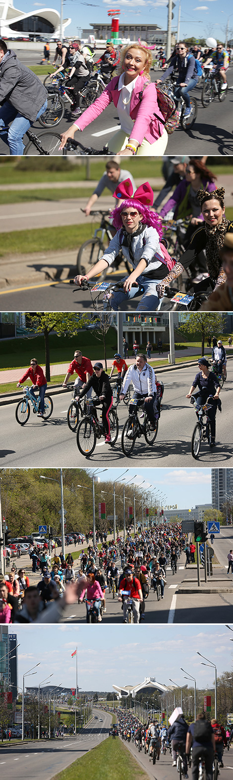 International VIVA, Bike carnival-parade in Minsk 