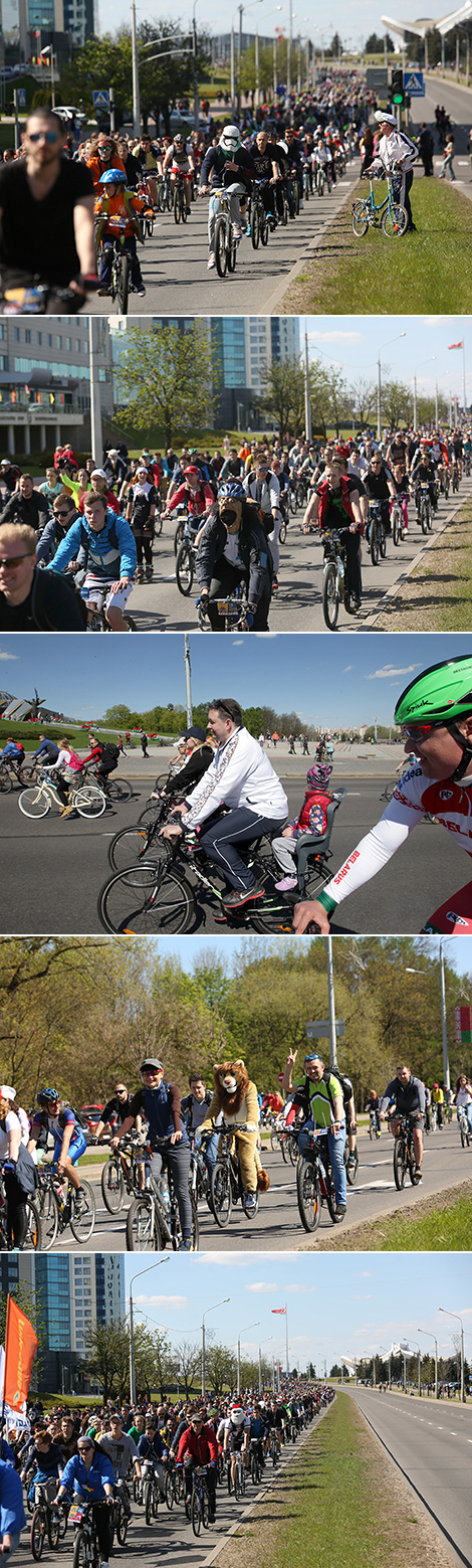 International VIVA, Bike carnival-parade in Minsk