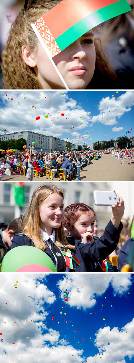 National Emblem and National Flag Day in Brest