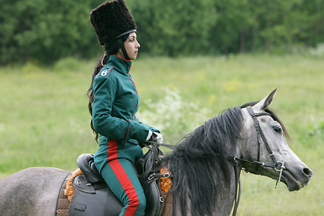 Golden Spur. 1812 reenactment festival