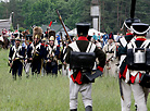 Golden Spur. 1812 reenactment festival 