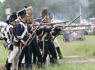 Golden Spur. 1812 reenactment festival 
