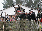 Golden Spur. 1812 reenactment festival 