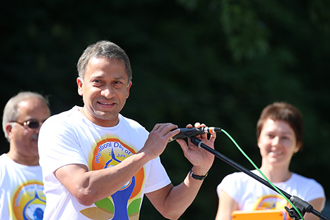 UN Resident Coordinator/UNDP Resident Representative in Belarus Sanaka Samarasinha