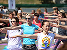 International Yoga Day in Minsk 