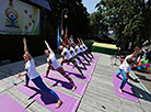 International Yoga Day in Minsk 