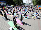 International Yoga Day in Minsk 
