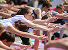 International Yoga Day in Minsk 