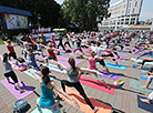 International Yoga Day in Minsk 