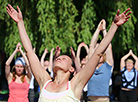 International Yoga Day in Minsk 