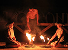 Fire show at the Svyata Sontsa 2017 folk festival 