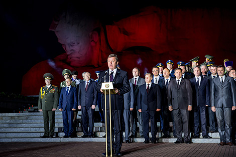 Commemorative meeting at the Brest Hero Fortress