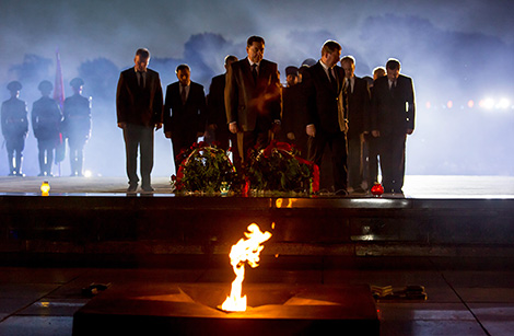 Commemorative meeting at the Brest Hero Fortress